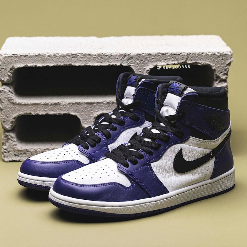 Air Jordan 1 High OG Court Purple 555088-500åå:registered:æ¥æ