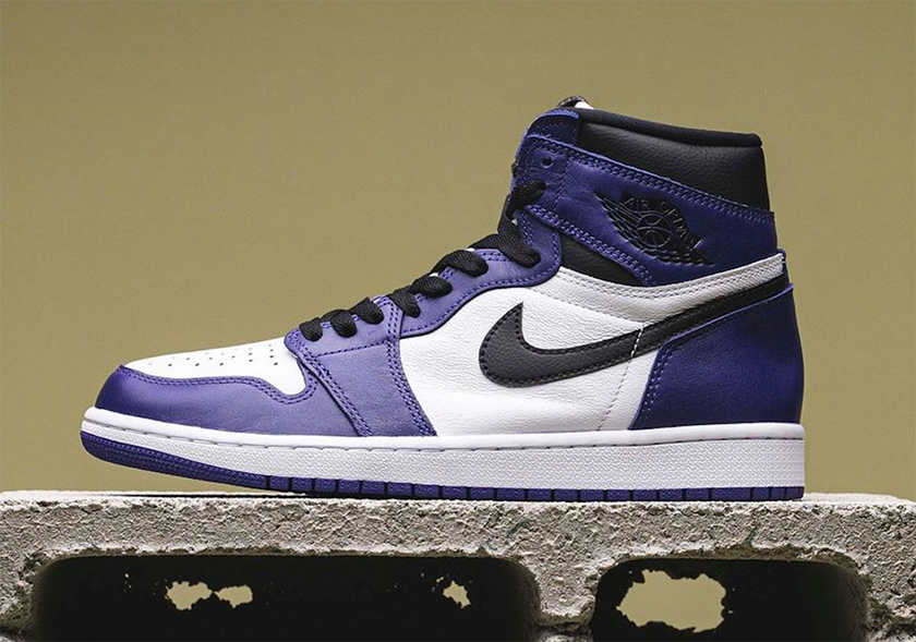 Air Jordan 1 High OG Court Purple 555088-500åå:registered:æ¥æ