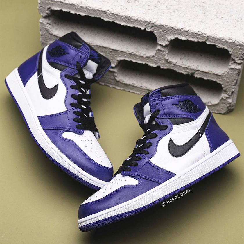 Air Jordan 1 High OG Court Purple 555088-500åå:registered:æ¥æ