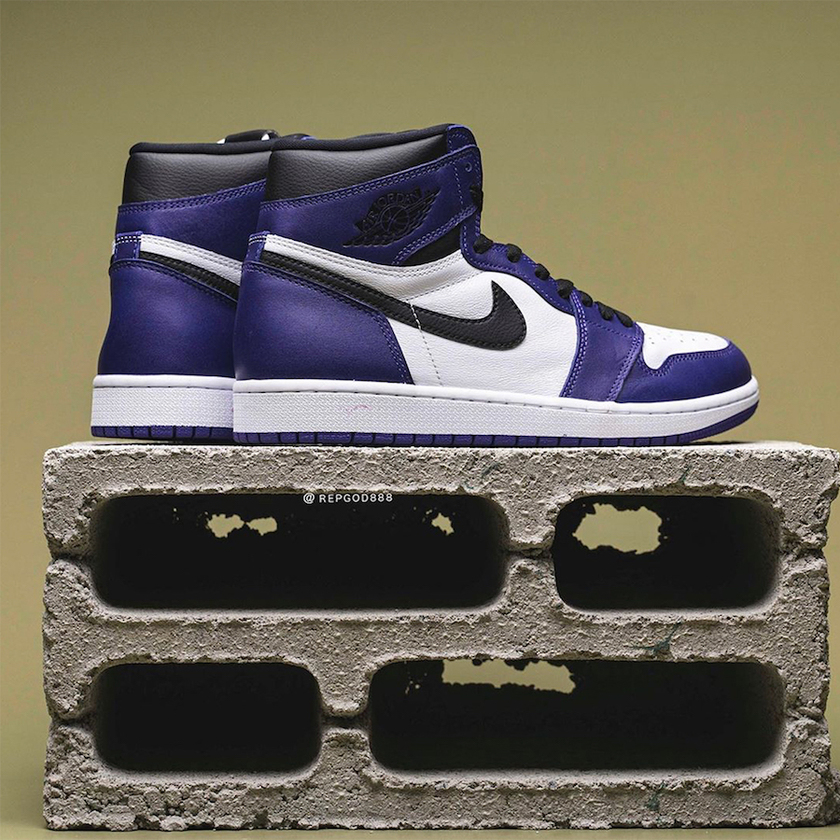 Air Jordan 1 High OG Court Purple 555088-500åå:registered:æ¥æ