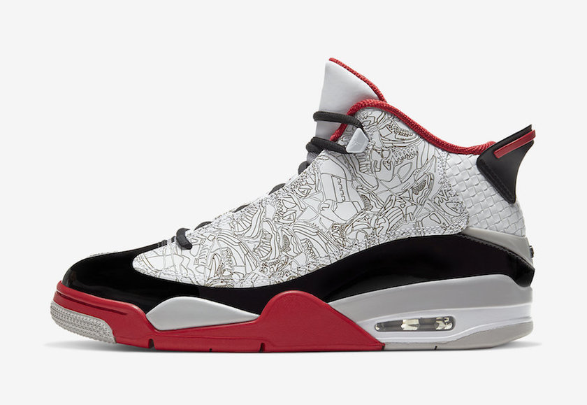 Jordan Dub Zero OG White Black Red 311046-116åå:registered:æ¥æ