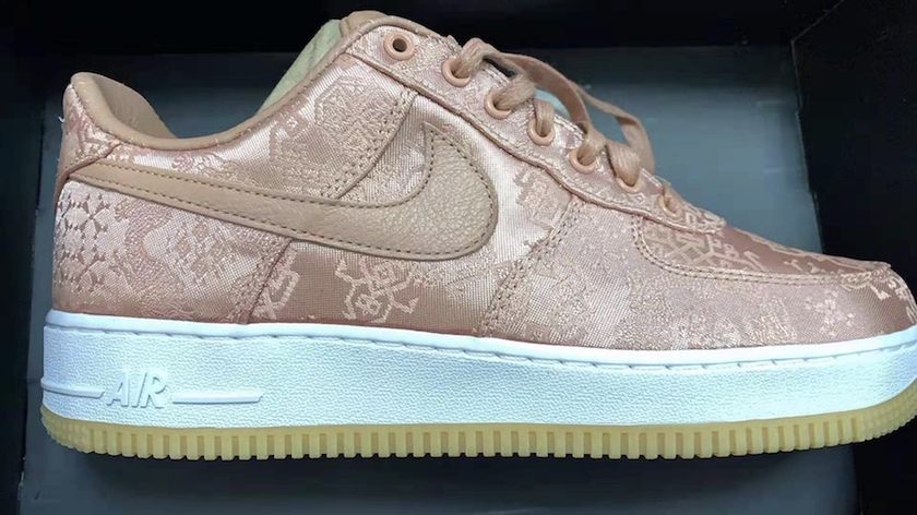CLOT Nike Air Force 1 Low Rose Gold CJ5290-600åå:registered:æ¥æ