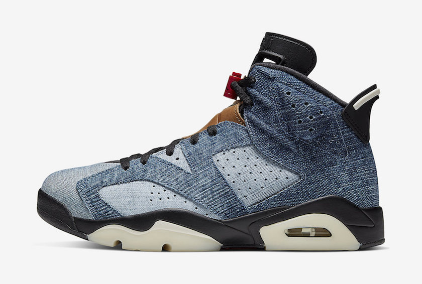 Air Jordan 6 Washed Denim CT5350-401åå:registered:æ¥æä»·æ ¼