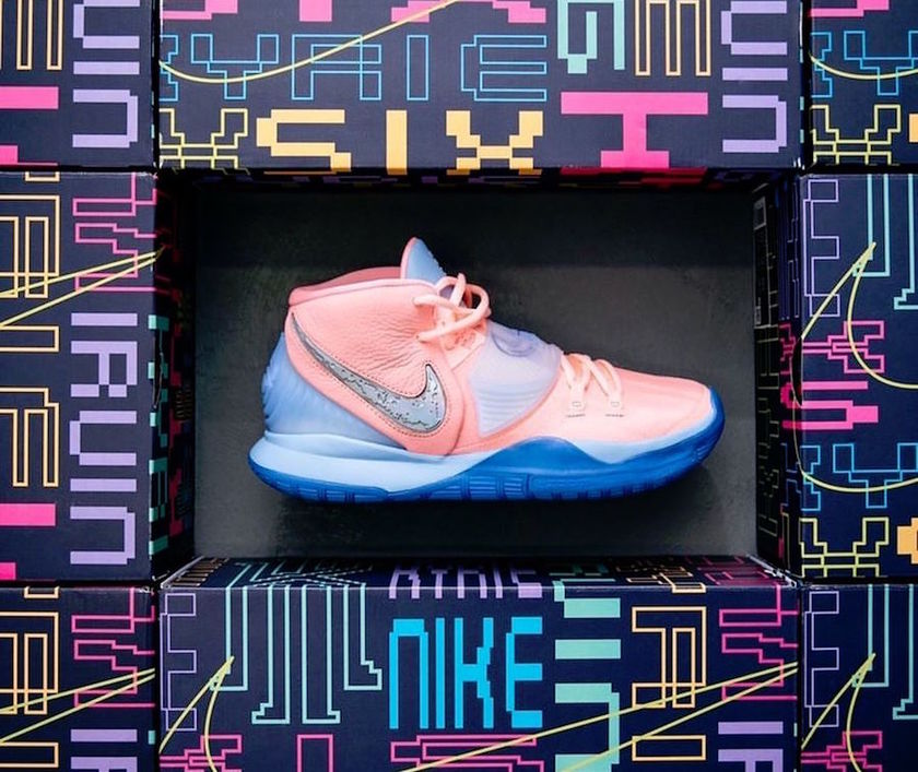 Concepts Nike Kyrie 6 Pink CU8879-600åå:registered:æ¥æ