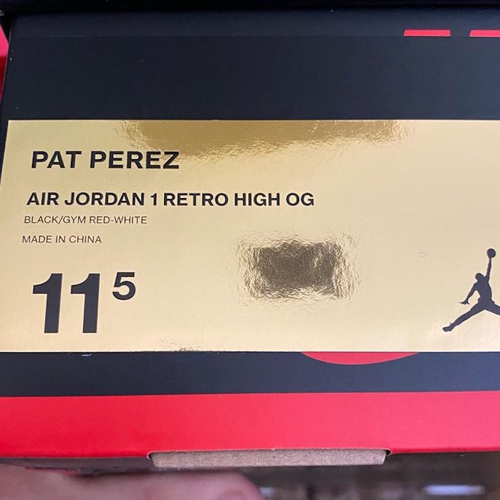 Air Jordan 1 Black Bloodline PE