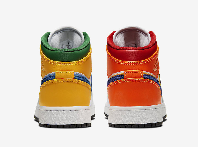 Air Jordan 1 Mid GS White Court Purple Spiritèç»¿è²554725-128åå:registered:æ¥æ