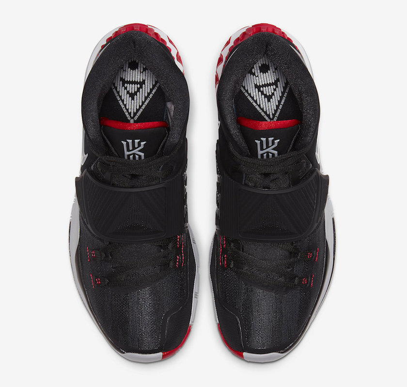 Nike Kyrie 6 Bred BQ4630-002åå:registered:æ¥æ
