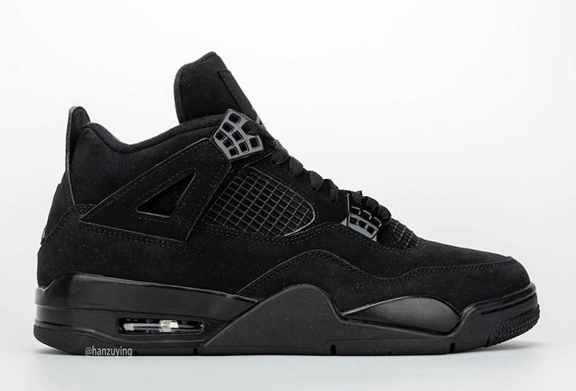 Air Jordan 4 Black Cat CU1110-010 2020åå:registered:æ¥æä»·æ ¼