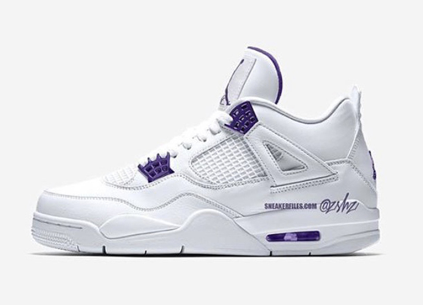 Air Jordan 4 Courtç´«è²CT8527-115