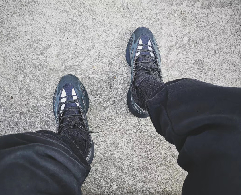 yeezy 380 v3 black on feet