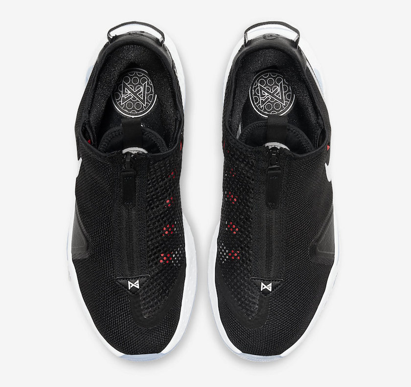 Nike PG 4é»è²ç½è²çç°è²CD5079-001åå:registered:æ¥æ