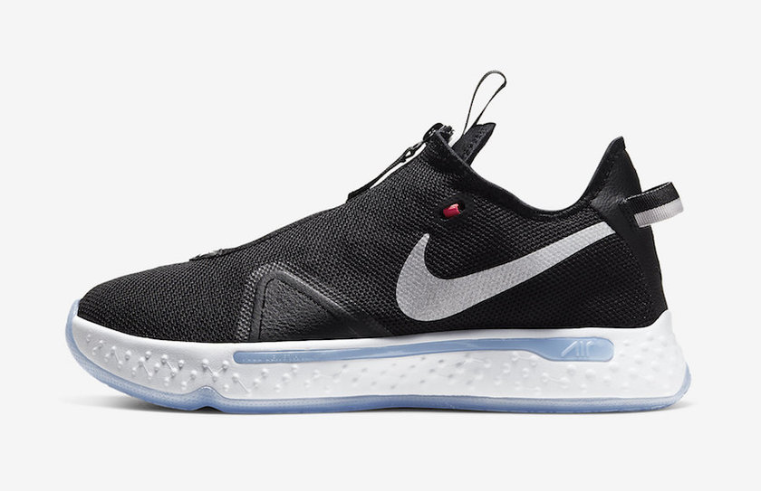 Nike PG 4é»è²ç½è²çç°è²CD5079-001åå:registered:æ¥æ