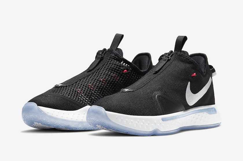 Nike PG 4é»è²ç½è²çç°è²CD5079-001åå:registered:æ¥æ