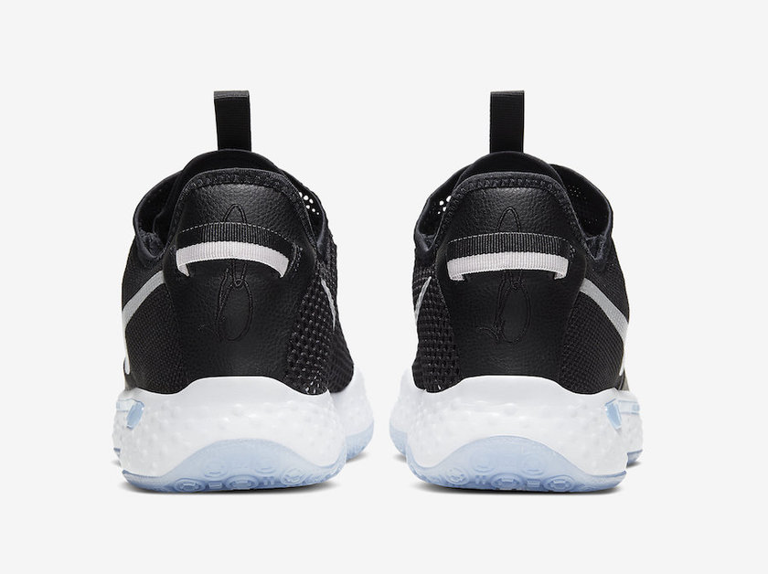 Nike PG 4é»è²ç½è²çç°è²CD5079-001åå:registered:æ¥æ