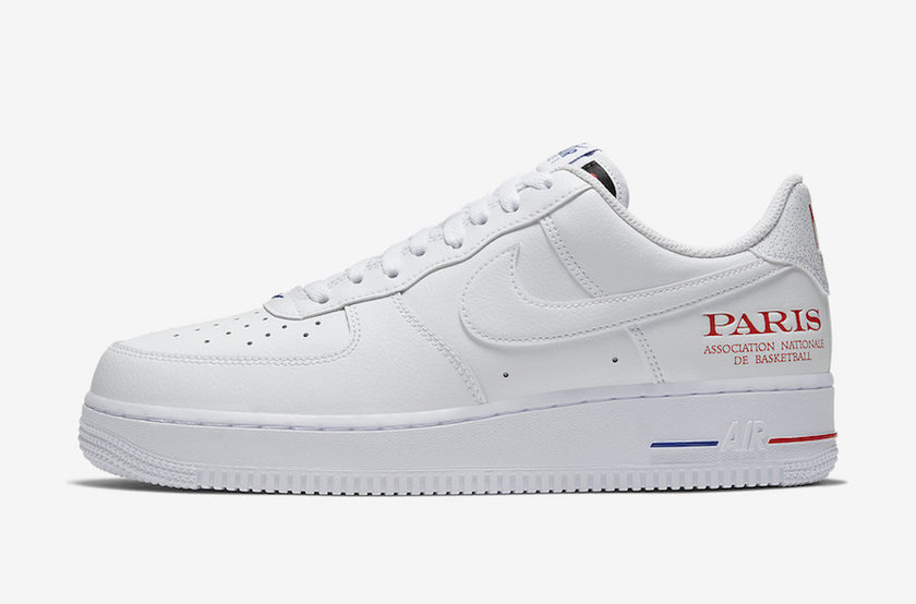 Nike Air Force 1 Low NBA Paris CW2367-100åå:registered:æ¥æ