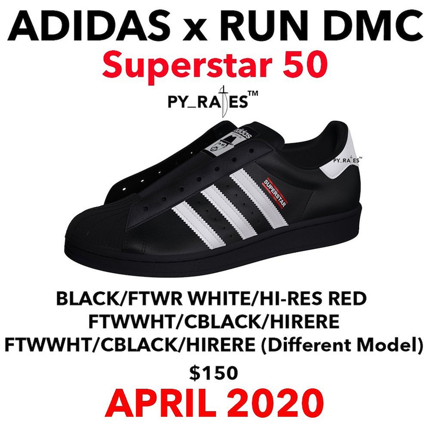 è¿è¡DMC adidas Superstar 50å¨å¹´å叿¥æ