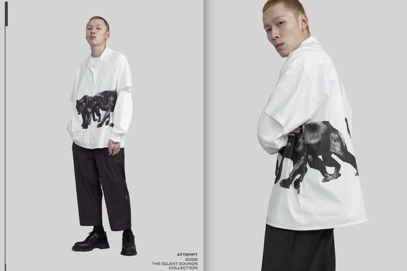 ATTEMPT åå¸ 2020 æ¥å¤ãTHE SILENT SOUNDSãç³»å Lookbook