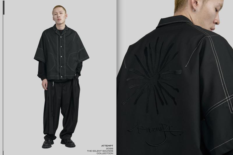 ATTEMPT åå¸ 2020 æ¥å¤ãTHE SILENT SOUNDSãç³»å Lookbook