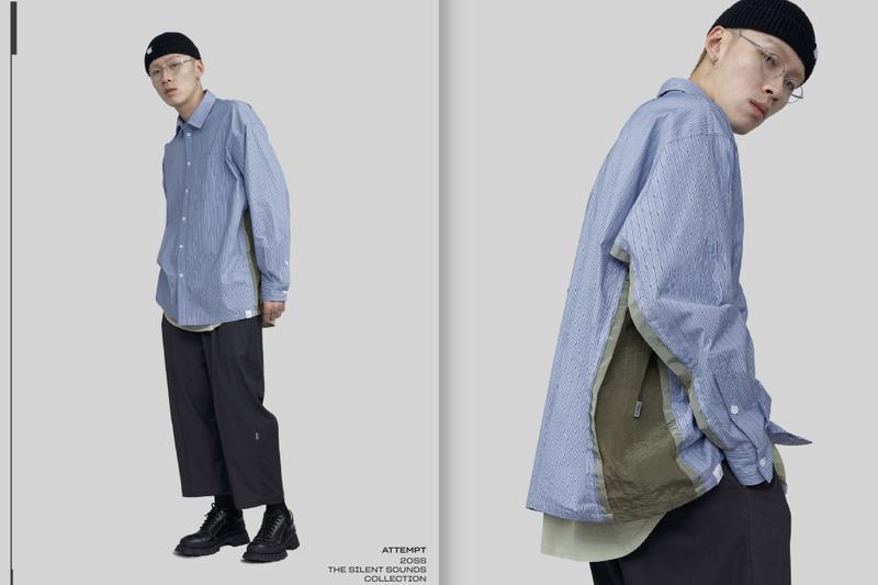ATTEMPT åå¸ 2020 æ¥å¤ãTHE SILENT SOUNDSãç³»å Lookbook