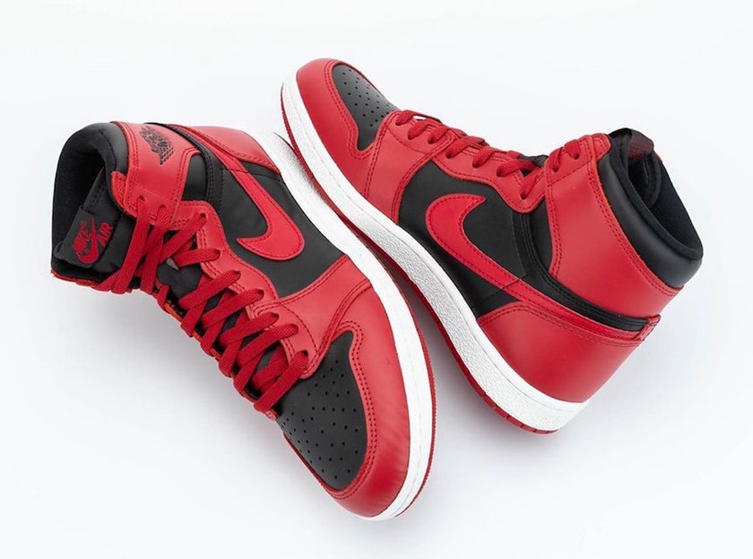 Air Jordan 1 Hi 85 Varsity Red Reverse Bred BQ4422-600åå:registered:æ¥æ