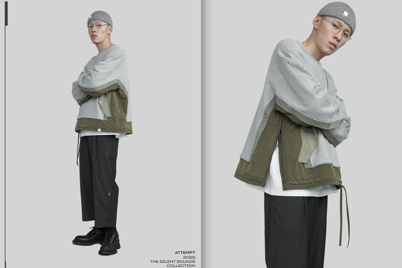 ATTEMPT åå¸ 2020 æ¥å¤ãTHE SILENT SOUNDSãç³»å Lookbook