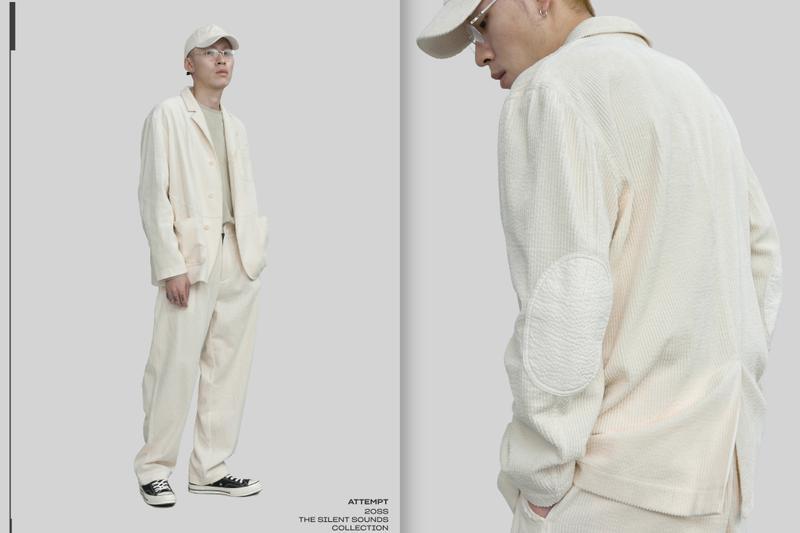 ATTEMPT åå¸ 2020 æ¥å¤ãTHE SILENT SOUNDSãç³»å Lookbook