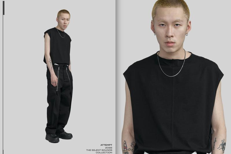 ATTEMPT åå¸ 2020 æ¥å¤ãTHE SILENT SOUNDSãç³»å Lookbook