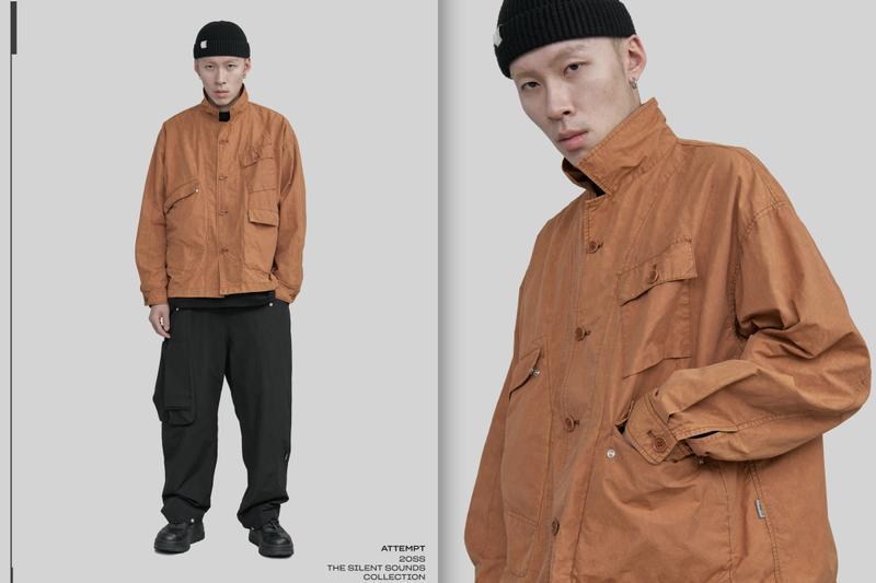 ATTEMPT åå¸ 2020 æ¥å¤ãTHE SILENT SOUNDSãç³»å Lookbook