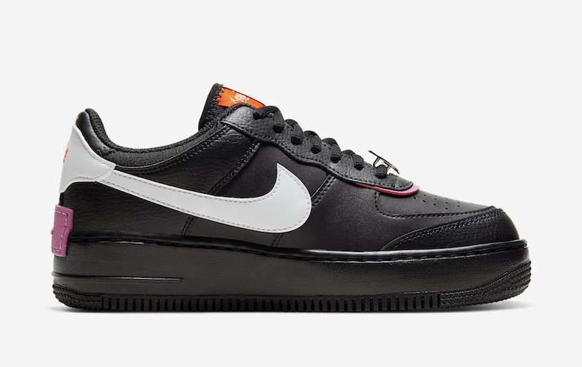 Nike Air Force 1 Shadow Black Fuchsia CU4743-001åå:registered:æ¥æ