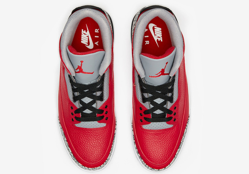 Air Jordan 3 Fire Red Cement CK5692-600åå:registered:æ¥æ