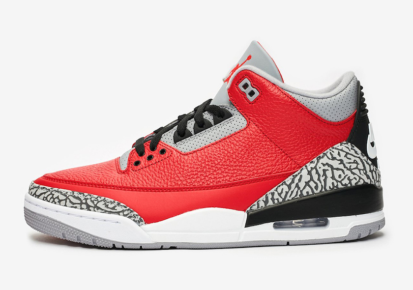 Air Jordan 3 Fire Red Cement CK5692-600åå:registered:æ¥æ