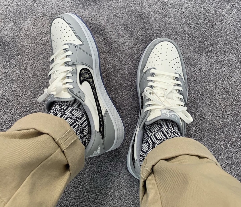 Dior Air Jordan 1 Lowå叿¥æ