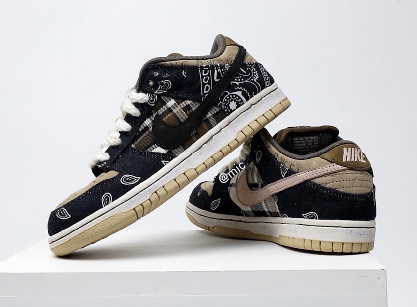 Travis Scott Nike SB Dunk Lowåå¸æ¥æä»·æ ¼