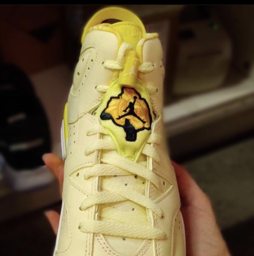 Air Jordan 6 GS Floral Dynamic Yellow 543390-800åå:registered:æ¥æ