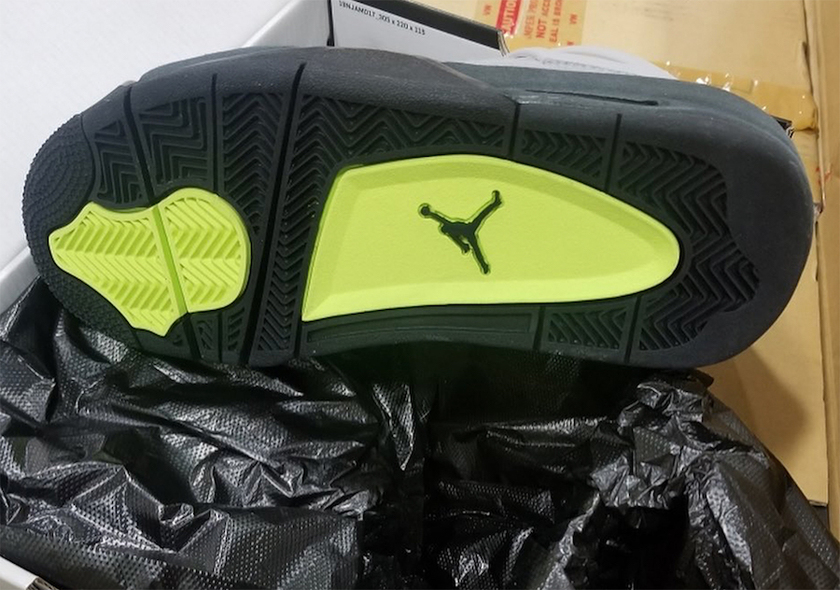 Air Jordan 4 Air Max Neon GS CT5343-007åå:registered:æ¥æ