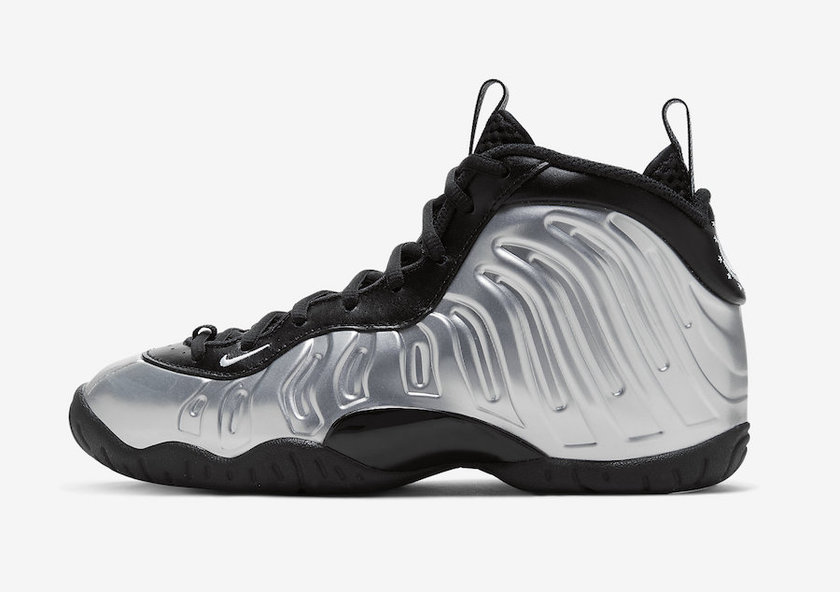 Nike Little Posite One Chrome CN5268-001åå:registered:æ¥æ