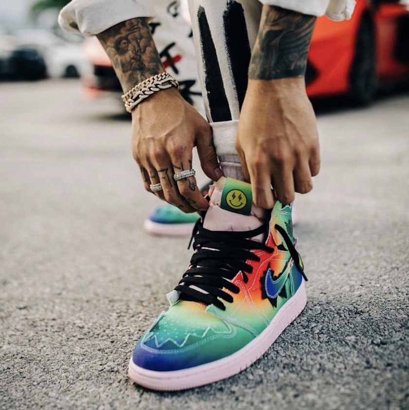 J Balvin Air Jordan 1åå:registered:æ¥æ