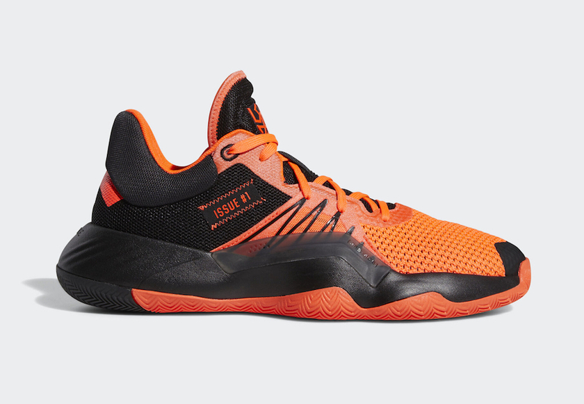 adidas DON Issue 1 Coreé»è²Solar Red EH2133åå:registered:æ¥æ