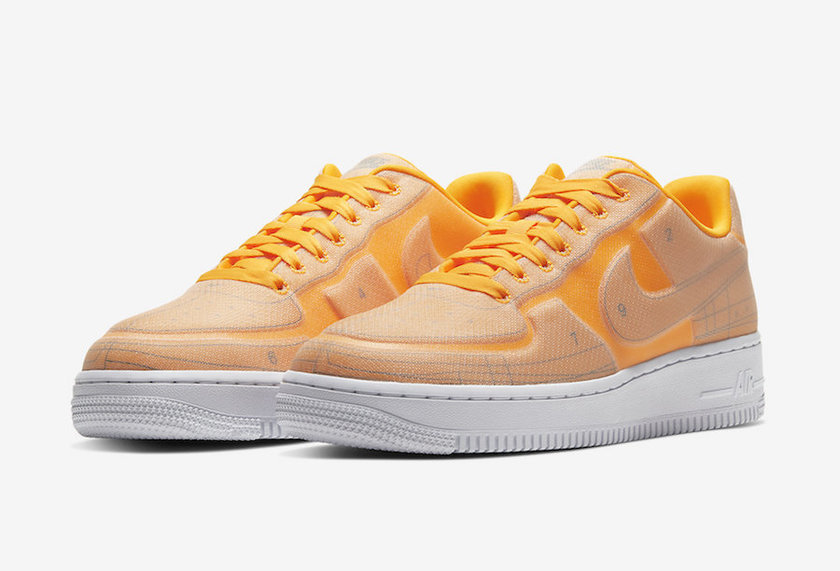 Nike Air Force 1 LX Blueprint Laser Orange CI3445-800åå:registered:æ¥æ