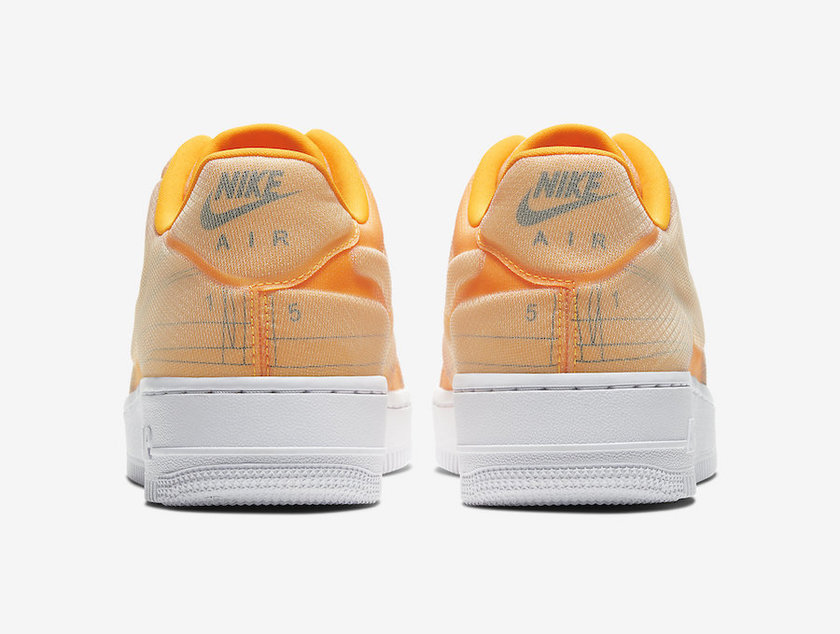 Nike Air Force 1 LX Blueprint Laser Orange CI3445-800åå:registered:æ¥æ
