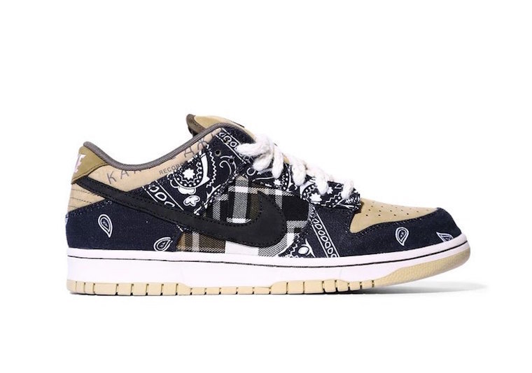 Travis Scott Nike SB Dunk Low QS CT5053-001åå:registered:æ¥æ