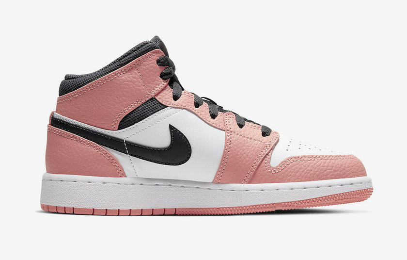 Air Jordan 1 Mid GSç²çº¢è²ç³è±555112-603åå:registered:æ¥æ