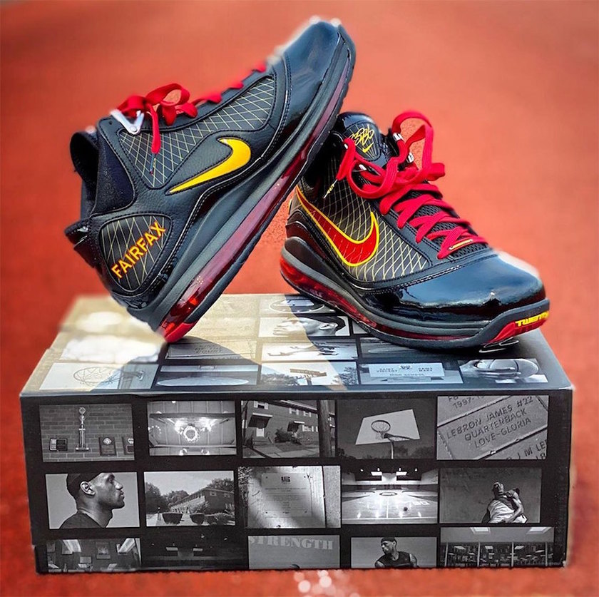 Nike LeBron 7 Fairfax 2020 CU5646-001åå:registered:æ¥æ