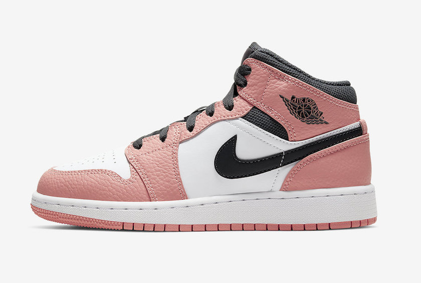 Air Jordan 1 Mid GSç²çº¢è²ç³è±555112-603åå:registered:æ¥æ
