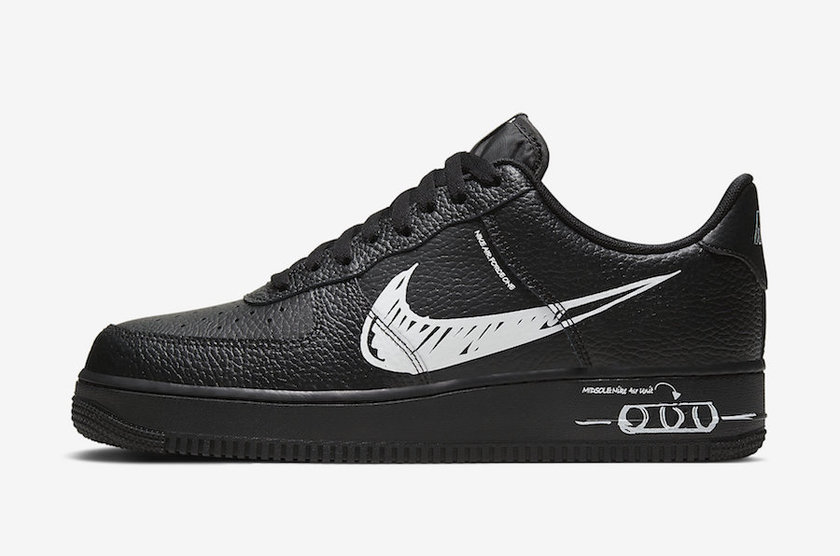 Nike Air Force 1 Low Sketch Pack CW7581-001åå:registered:æ¥æ
