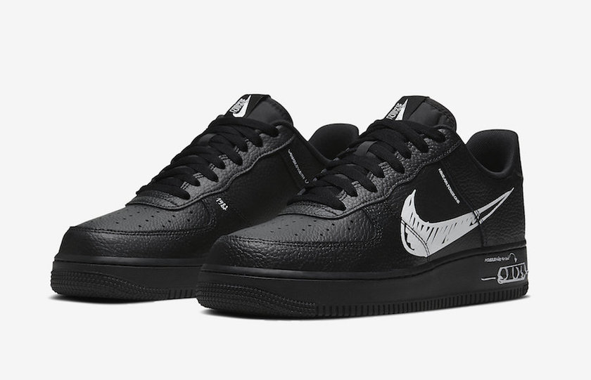 Nike Air Force 1 Low Sketch Pack CW7581-001åå:registered:æ¥æ
