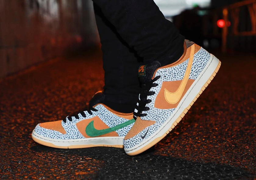 Nike SB Dunk Low Safari CD2563-002ä¸è