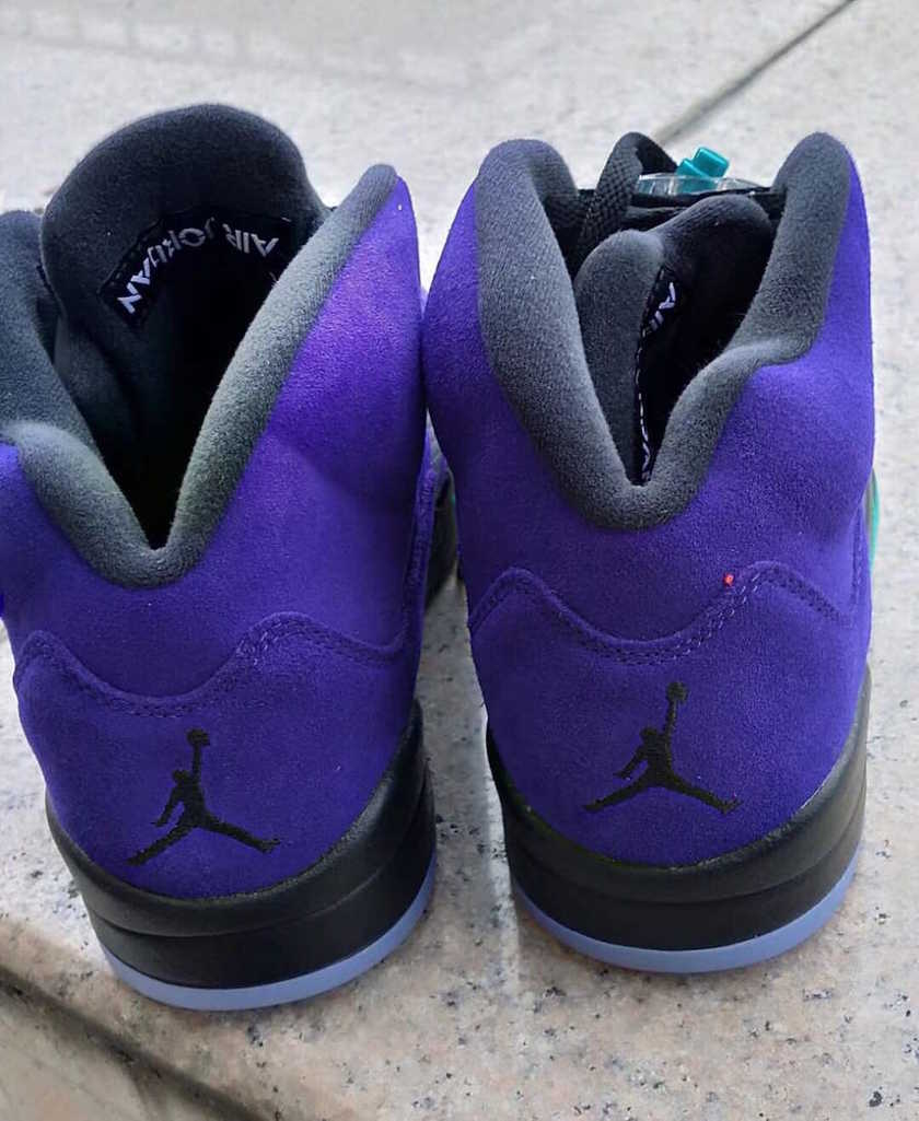 Air Jordan 5 Alternate Grape 136027-500 Release Date 2020 Retro