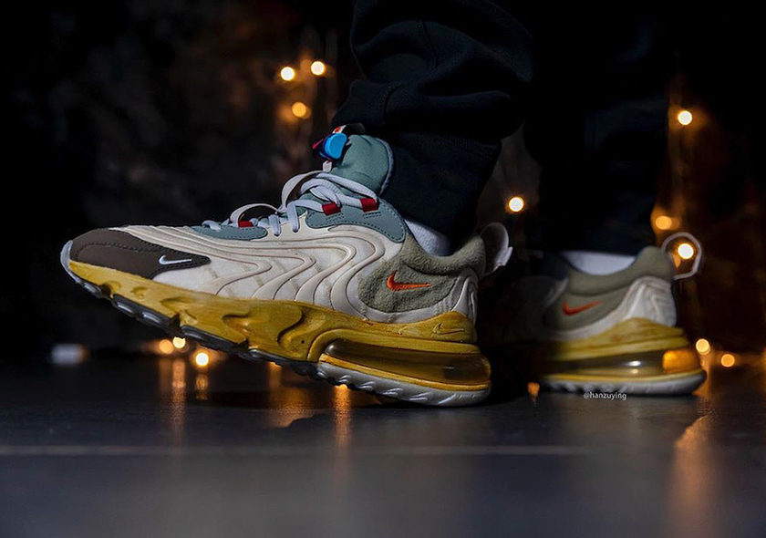 Travis Scott Nike Air Max 270 React CT2864-200åå:registered:æ¥æ