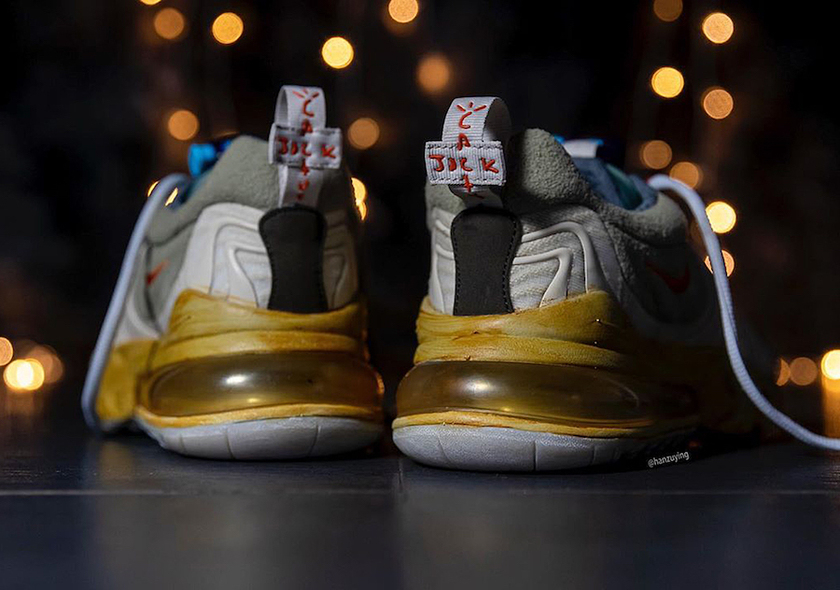 Travis Scott Nike Air Max 270 React CT2864-200åå:registered:æ¥æ